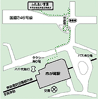 �s�����w����ӂꂠ���t�܂ł̒n�}