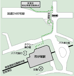 �t�敟���ی��������_�̒n�}