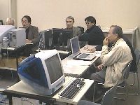 �T�������Ńp�\�R�����K�����̎ʐ^